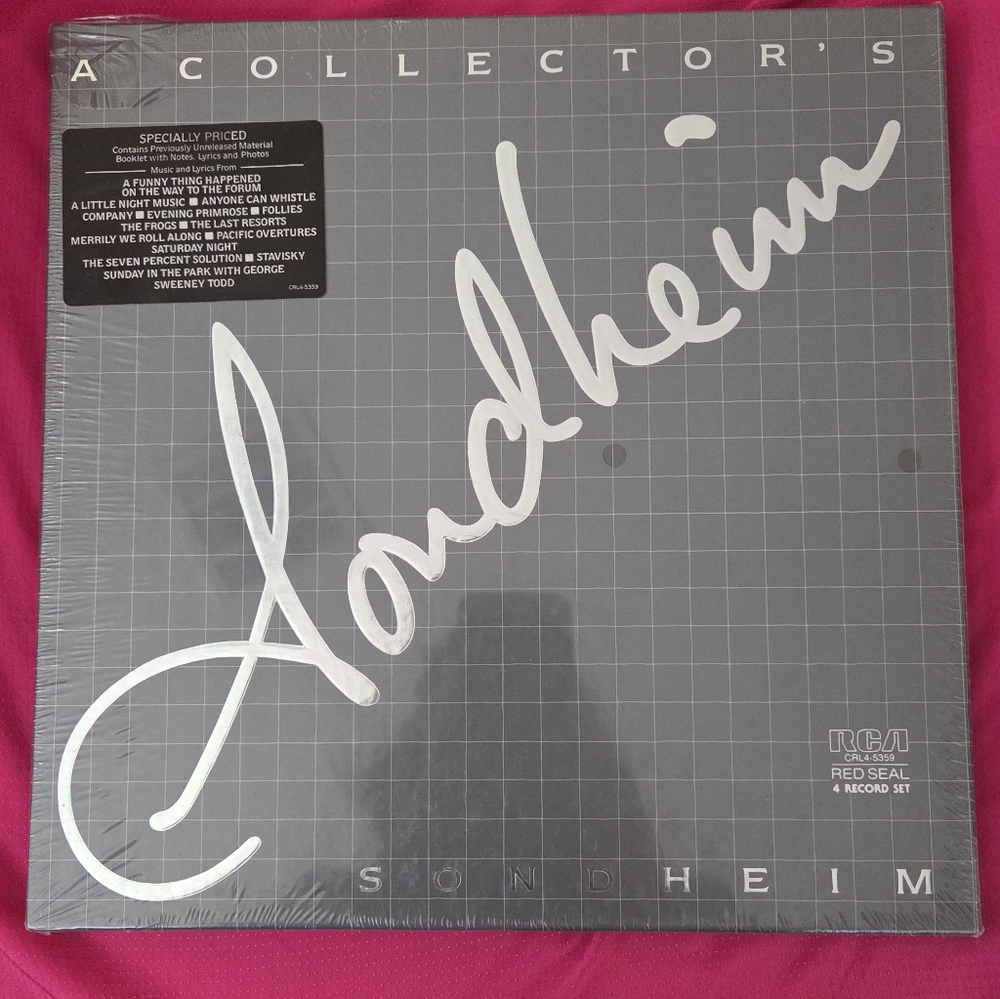 Rare 4 Record Set Sondheim Collection